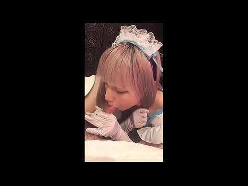 ❤️ Японский идол [mayuka], костюм французской горничной, часть 1, минет и дрочка с лосьоном ️❌ Порево на сайте kanalmoscow.ru ☑